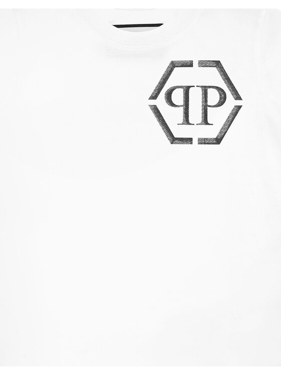 PHILIPP PLEIN PHILIPP PLEIN Tričko 28201 Biela Regular Fit