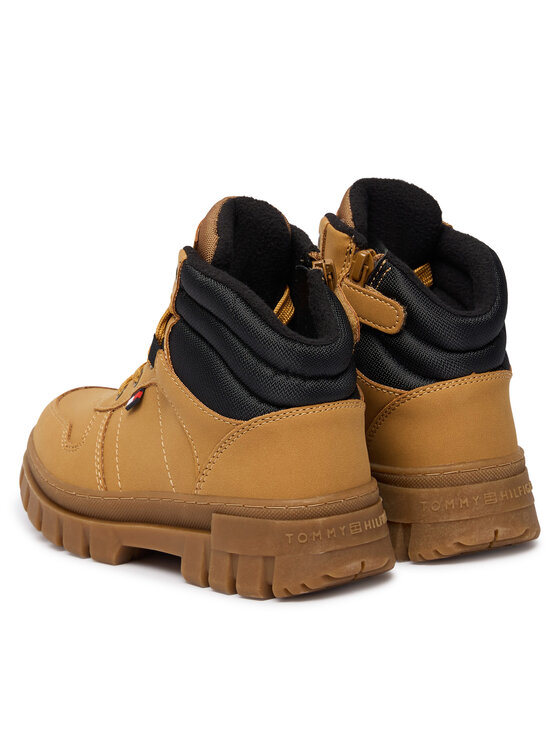 Tommy Hilfiger Tommy Hilfiger Kotníková obuv T3X5-35292-0316 M Hnědá