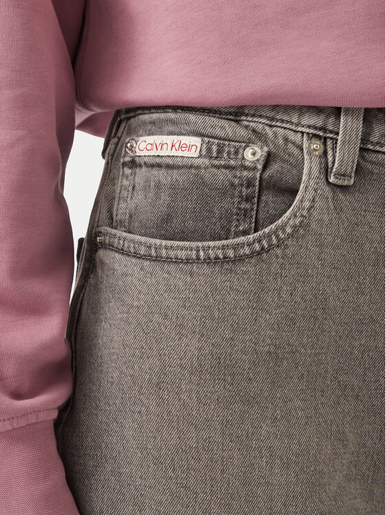 Calvin Klein Jeans Calvin Klein Jeans Дънки LV047H937G Сив Mom Fit