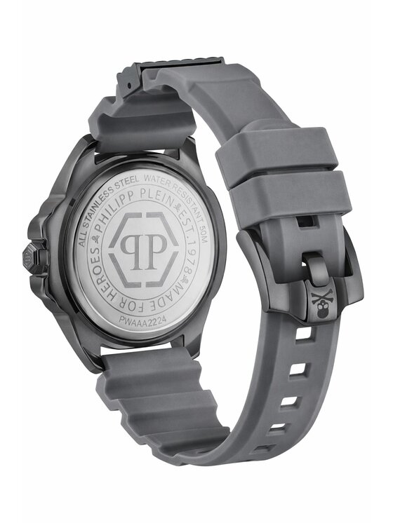 PHILIPP PLEIN PHILIPP PLEIN Zegarek 20909 Szary