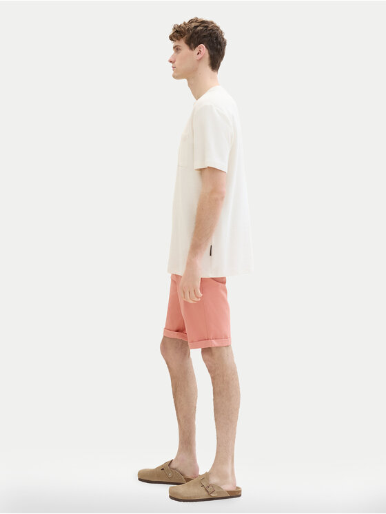 Tom Tailor Tom Tailor Kratke hlače 1040227 Ružičasta Slim Fit