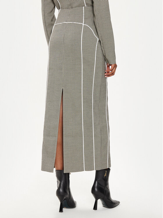 Gestuz Gestuz Maxi sukňa Pippa 10908667 Sivá Slim Fit