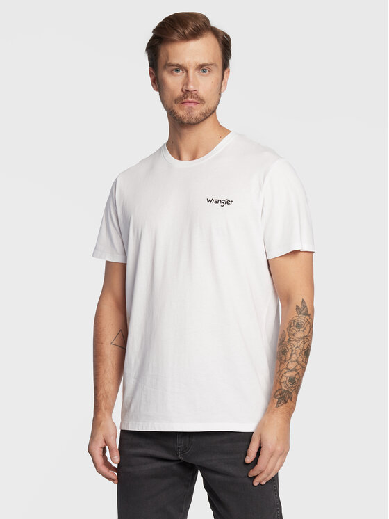 Wrangler Wrangler Komplet 2 t-shirtów Sign Off W7BZFQXW4 112321593 Kolorowy Regular Fit