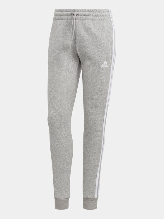 adidas adidas Jogginghose Essentials 3-Stripes IL3282 Grau Slim Fit