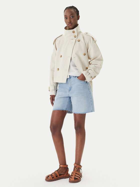 Eleh Eleh Джинсові шорти EL123 Голубий Regular Fit