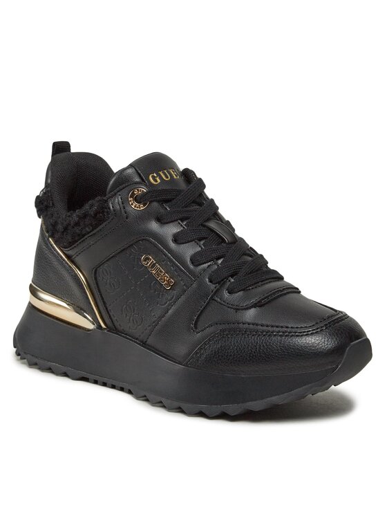 Guess Guess Sneakersy Kaddy2 FL8DD2 ELE12 Čierna