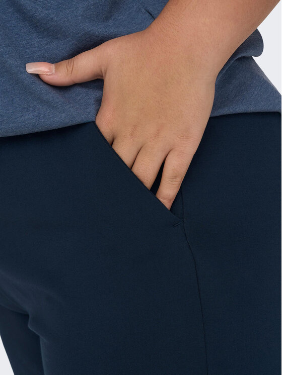 ONLY Carmakoma ONLY Carmakoma Stoffhose Goldtrash 15174938 Blau Regular Fit