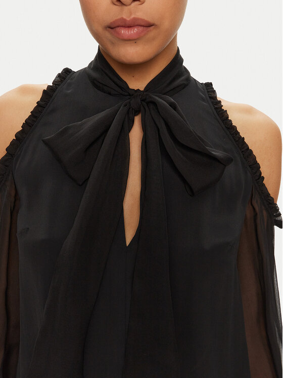 PINKO PINKO Särkpluus Gamay 103143 A11X Must Regular Fit