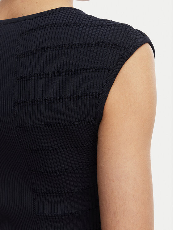 Guess Guess Μπλουζάκι W5YR12 Z0130 Σκούρο μπλε Regular Fit