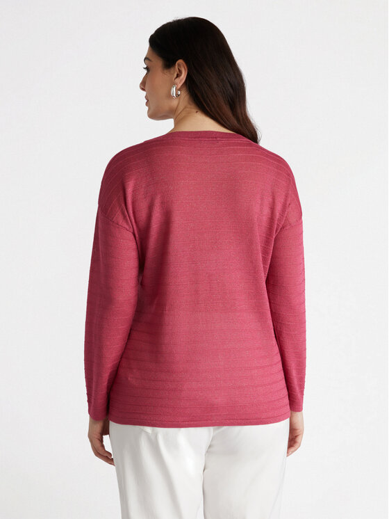 Fiorella Rubino Fiorella Rubino Cardigan M520L007889N006 Bordeaux Regular Fit