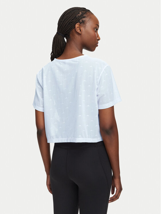 adidas adidas Футболка Strength Essentials Workout Boxy Mesh KT3828 Білий Relaxed Fit