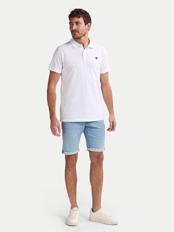 Petrol Industries Petrol Industries Džínsové šortky M-ROS-SHO001 Modrá Slim Fit
