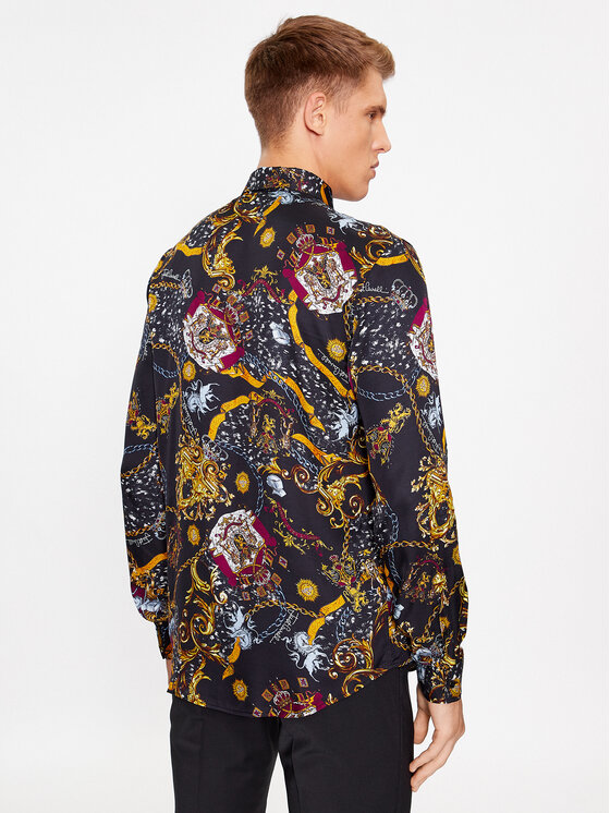 Just Cavalli Just Cavalli Košulja 75OAL2S1 Crna Regular Fit