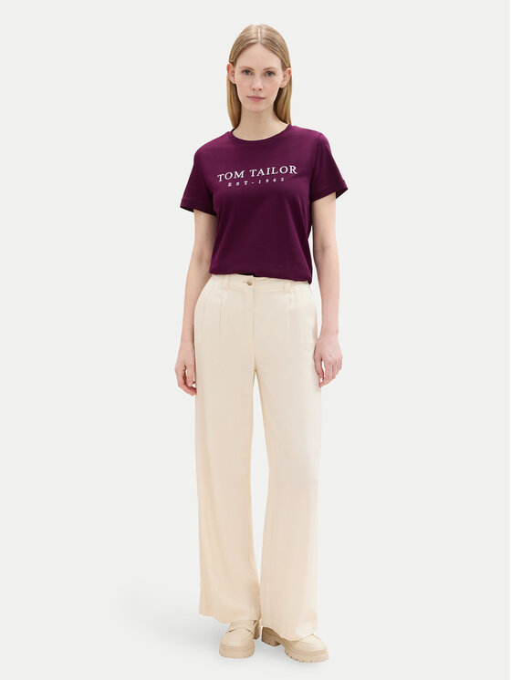 Tom Tailor Tom Tailor Tricou 1043695 Violet Regular Fit