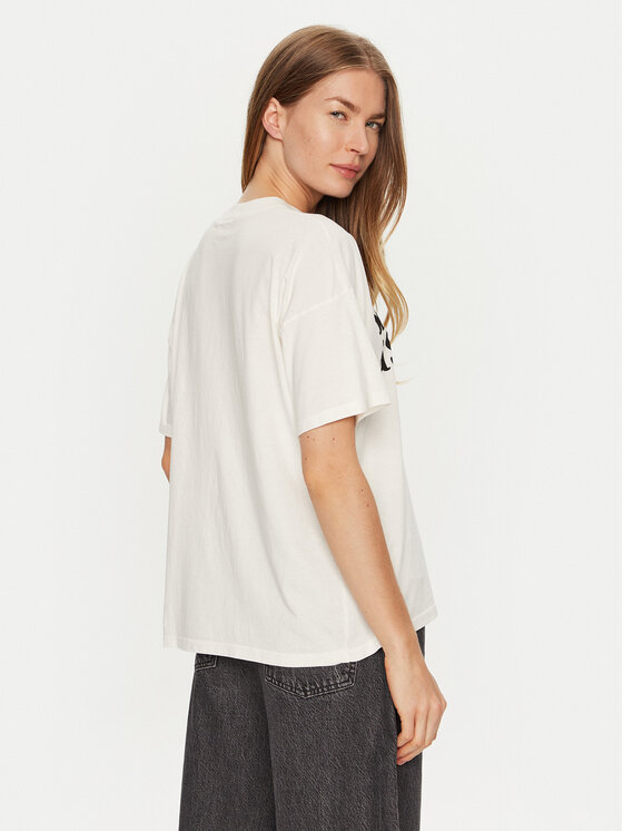 ViCOLO ViCOLO Tričko RS0052 Écru Regular Fit