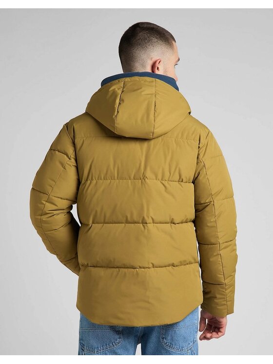 Lee Lee Giubbotto invernale PUFFER JACKET Giallo Regular Fit