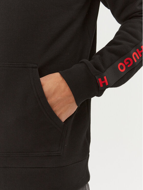HUGO Hugo Суитшърт 50497003 Черен Regular Fit