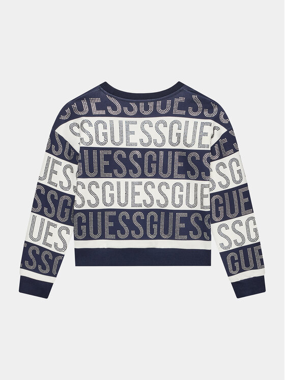 Guess Guess Pulóver J3YQ09 KAE30 Sötétkék Regular Fit