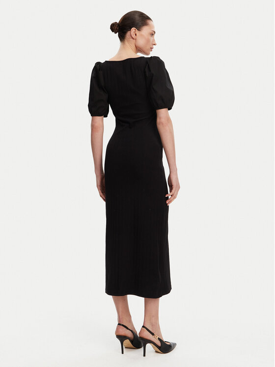 French Connection French Connection Sukienka codzienna 71YDL Czarny Slim Fit