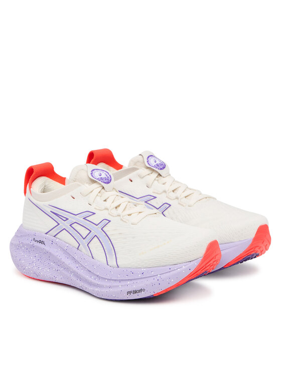 Asics Asics Маратонки за бягане Gel-Nimbus 27 Tokyo 1012B913 Екрю