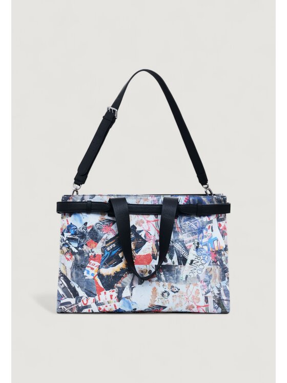 Desigual Desigual Τσάντα BAG_MICKEY COLLAGE Μαύρο