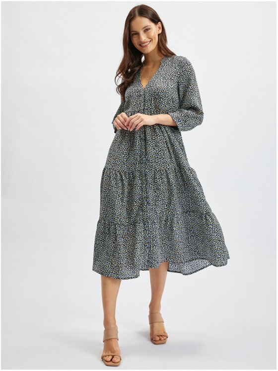 Orsay Orsay Sukienka 422183660000__36 Czarny Regular Fit