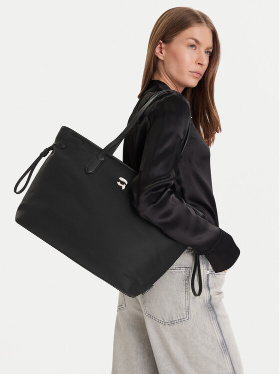 KARL LAGERFELD Geantă A4W30011 Negru