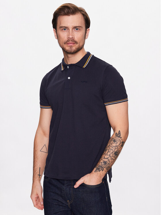 Geox Geox Polo Piquet M3511A-T2649 F4386 Tumši zils Regular Fit