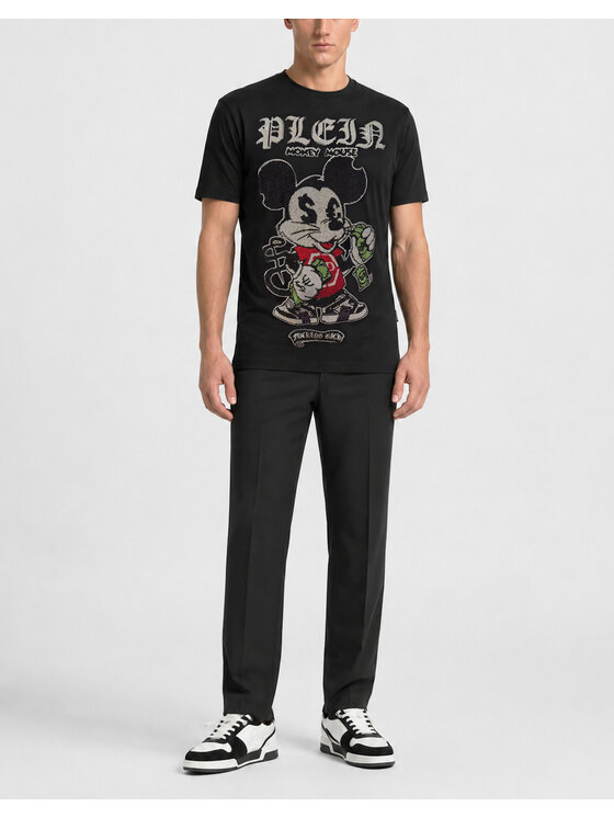 PHILIPP PLEIN PHILIPP PLEIN T-Shirt 31657 Czarny Regular Fit