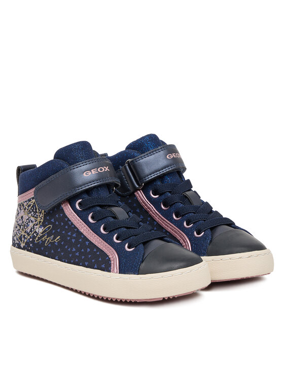 Geox Geox Tenisice J Kalispera J744GI 0DHNF C4423 S Tamnoplava