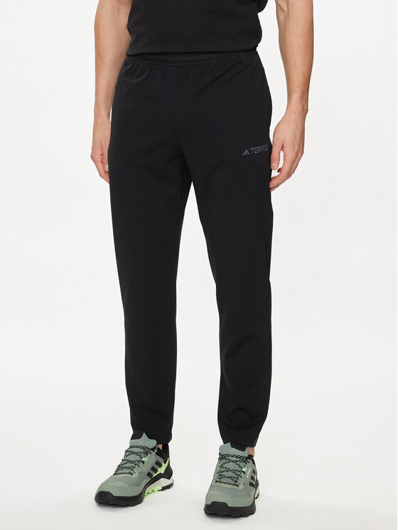 adidas adidas Outdoorové kalhoty Terrex Multi IN4604 Černá Loose Fit