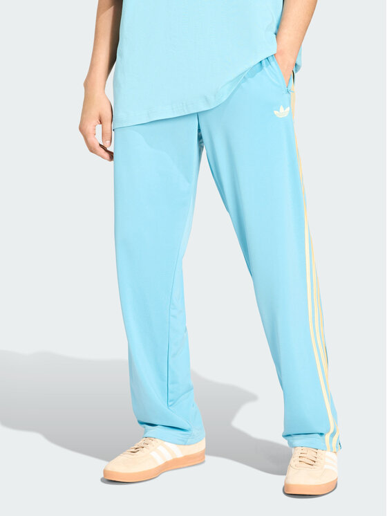 adidas adidas Spodnie dresowe FIREBIRD Błękitny Regular Fit
