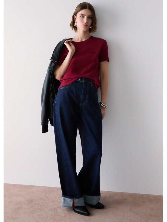 Liu Jo Liu Jo Jeansy UF6161D485477000 Niebieski jasny Loose Fit