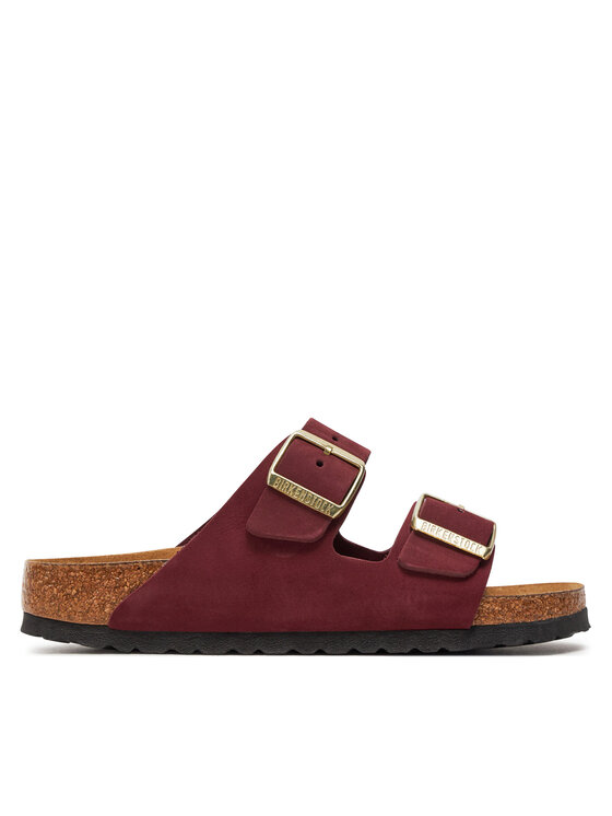 Birkenstock Birkenstock Natikače Arizona Sfb Lenb1028719 Tamnocrvena