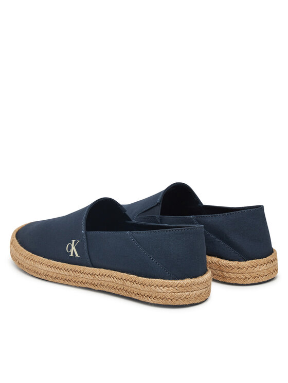 Calvin Klein Jeans Calvin Klein Jeans Espadryle Inj Espadrille Cv YM0YM01251 Granatowy