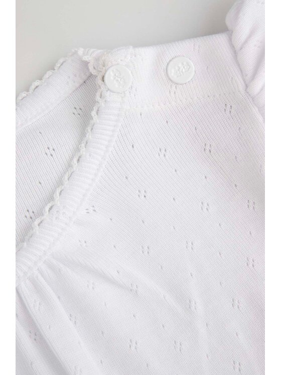Coccodrillo Coccodrillo Body dziecięce WC6112101FGN-001 Biały Regular Fit