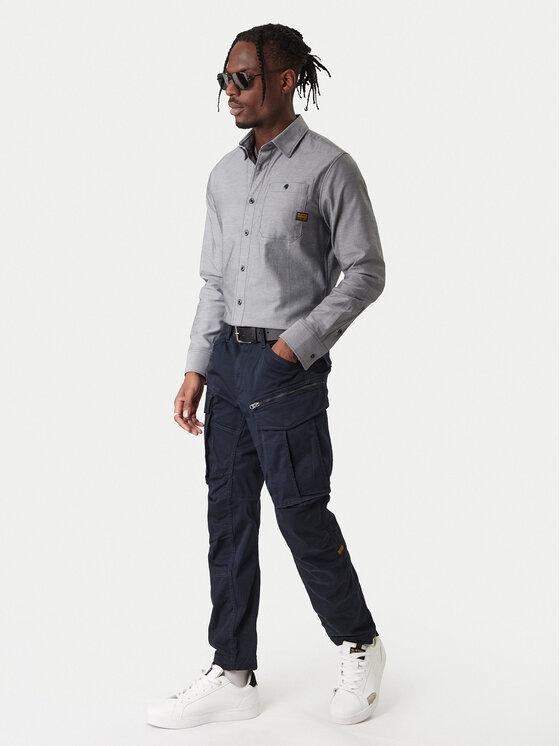G-Star Raw G-Star Raw Košile Bristum 2.0 D23553 E071 Šedá Slim Fit