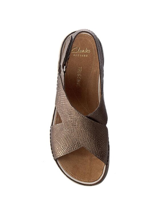 Clarks tri alexia metallic discount