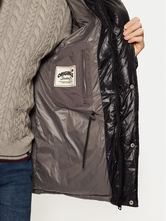 Jack&Jones Jack&Jones Kurtka zimowa Green Point 12268209 Czarny Loose Fit