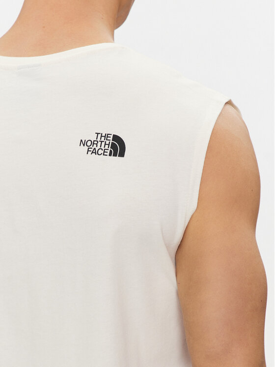 The North Face The North Face Topiņš Easy NF0A87R2 Balts Regular Fit