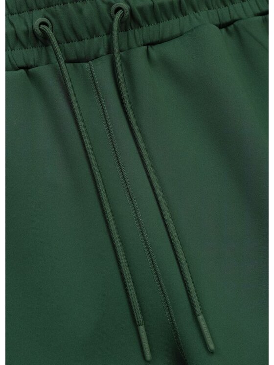 PITBULL PITBULL Spodnie dresowe Oldschool SMALL LOGO Zielony Regular Fit