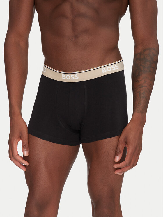 BOSS BOSS Комплект боксерки Trunk 3P Power 50531684 Черен