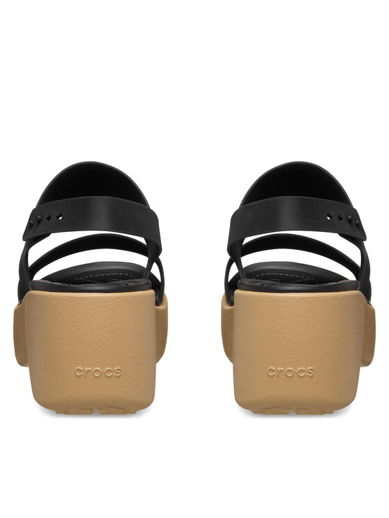 Crocs Crocs Szandál Brooklyn Sky Sandal 212250 Fekete