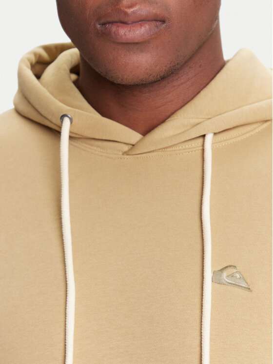 Quiksilver Quiksilver Majica dugih rukava Salt Water Hoodie EQYFT05159 Bež Regular Fit
