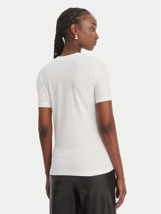 Versace Jeans Couture Versace Jeans Couture T-shirt 80HAHE01 CJ02E Bijela Slim Fit