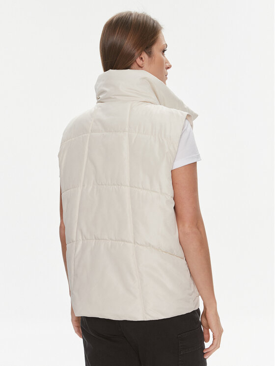 Vila Vila Sportski prsluk Jade 14092205 Écru Regular Fit