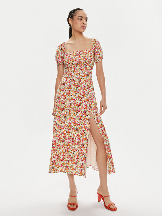 Guess Guess Nyári ruha Ss Prisca W4GK44 WG562 Színes Regular Fit
