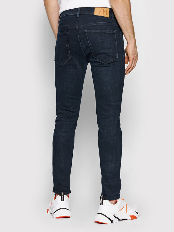 Selected Homme Selected Homme Farmer Leon 16069648 Sötétkék Slim Fit