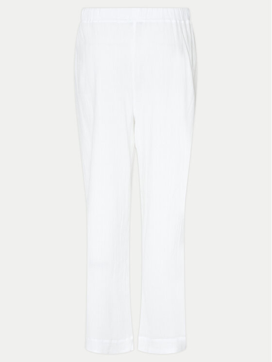 Seafolly Seafolly Pantaloni di tessuto Beachedit 55430-PA Bianco Regular Fit