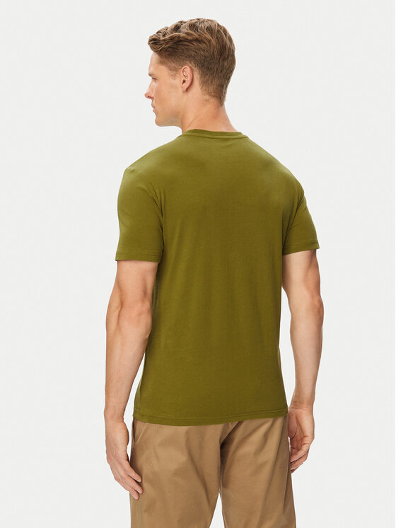 Napapijri Napapijri T-Shirt Salis Ss NP0A4H8D Khaki Regular Fit